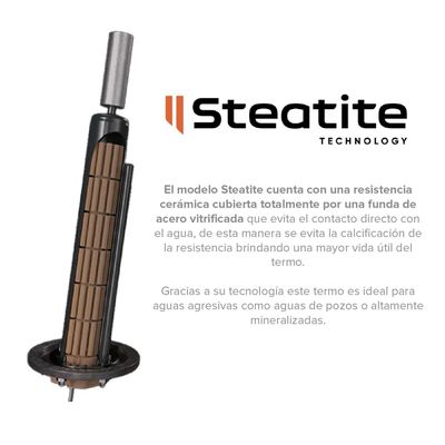 Imagen 2 del producto Termo Eléctrico Atlantic Steatite 80 litros