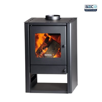 Imagen 2 del producto Calefactor Bosca a Leña Gold 380 Charcoal