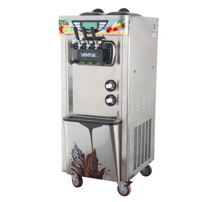 Imagen 2 del producto Ventus Máquina de Helado Soft Pedestal 30 Lts/H