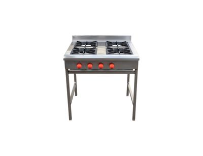 Imagen 1 del producto ANAFE 4 QUEMADORES INOX GLP