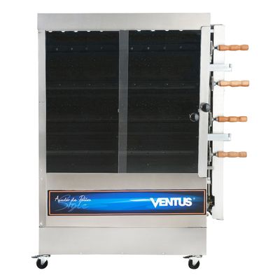 Ventus Asador de Pollos a Gas PR-623N 4 Espadas