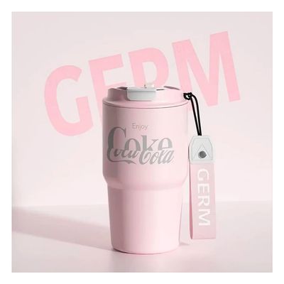 Imagen 2 del producto Vaso Térmico GERM x Coca-Cola 590 ml Rosa Coral