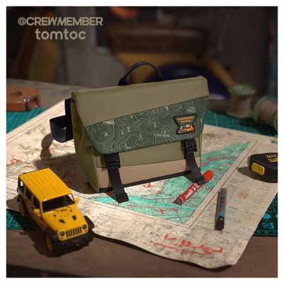 Imagen 2 del producto Tomtoc Bolso Mensajero Slash-T27 G-Crew hasta 11"" 6.5L Verde