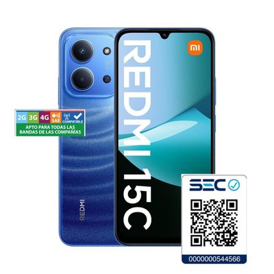 Imagen 2 del producto Xiaomi Redmi 15C 4G LTE 4GB + 128GB Azul Lunar
