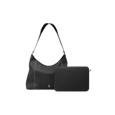 Tomtoc Bolso Versatile-T28 + funda Laptop 14 Negro