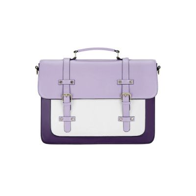 Ecosusi Mochila y Maletín Vintage Sombre para Notebook 15,6"" - Morado