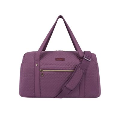 BAGSMART - Bolso de Mano para Viajes con Bolsa para Zapatos - Morado