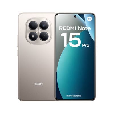 Xiaomi Redmi Note 15 Pro 4G 8GB + 256GB Titanio