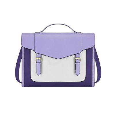 Ecosusi Maletín y Mochila Julie para Notebook 15,6” - Morado