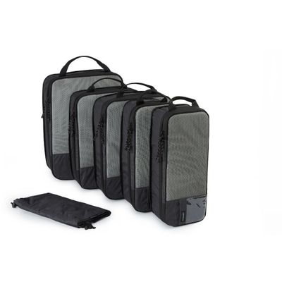 Bagsmart Organizadores de Equipaje con Compresión 6 pzs Negro