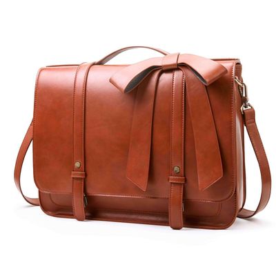 Imagen 2 del producto Ecosusi Mochila y Maletín con Lazo Removible Summer Garden Romance para 14"" - Marrón