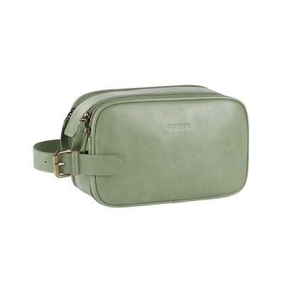 Imagen 2 del producto Ecosusi Neceser Grande Elena de Cuero Vegano - Verde Salvia