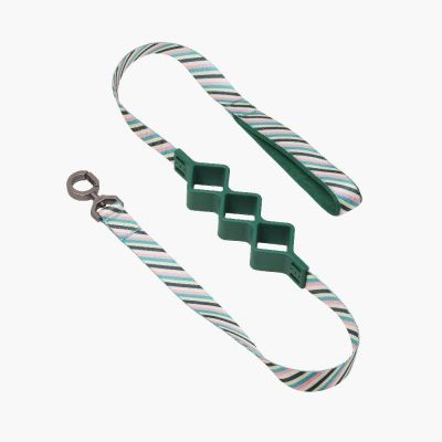 CORREA PARA MASCOTAS PIDAN®DOG - RAYAS DE ROMBO -A2