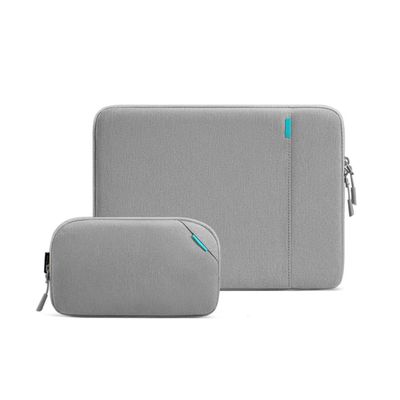 Tomtoc Funda Defender-A13 para MacBook Pro de 14"" con organizador - Gris