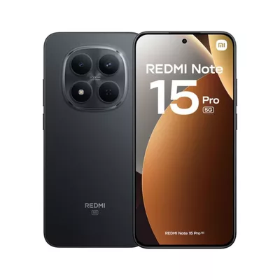 Xiaomi Redmi Note 15 Pro 5G 8Gb + 256Gb Negro Smartphones