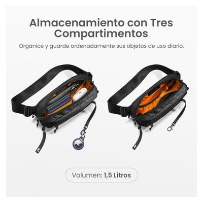 Imagen 2 del producto Tomtoc Banano Aviator-T33 3.5L Grande - Negro