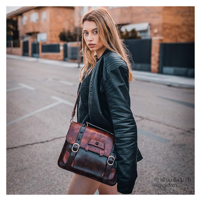 Imagen 2 del producto Ecosusi Bolso & bandolera BRIEFE para laptop de 13” – café