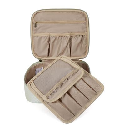 Imagen 2 del producto Ecosusi Neceser TRYN para maquillaje accesorios - verde