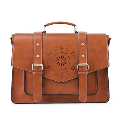 Ecosusi Maletín & mochila CLASSIC para laptop 15.6""- camel