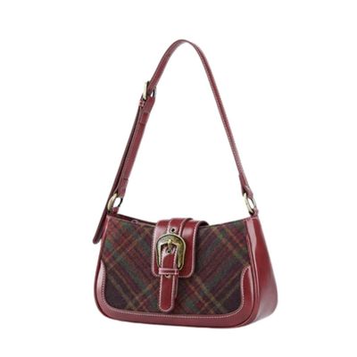 Imagen 2 del producto Ecosusi Cartera Vintage Alison de Uso Diario - Rojo Angola