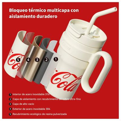 Imagen 2 del producto Vaso Térmico GERM x Coca-Cola 1100 ml Rojo