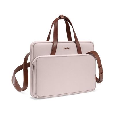 Tomtoc Bolso de Hombro Versatile-A12 MacBook Pro 14"" M3/M2/M1 - Rosado