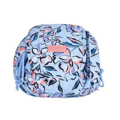 Bagsmart Cosmetiquero Wanderland Acolchado - Celeste Flores