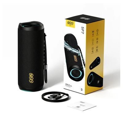 Imagen 2 del producto QCY Parlante Bluetooth Portátil SP7 40W RGB IPX7 Negro