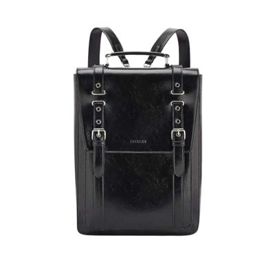 Ecosusi Mochila Vintage Victor para Notebook 15.6"" - Negro