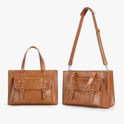 Imagen 2 del producto Ecosusi Bolso Tote Olivia para Notebook 15,6"" Marrón