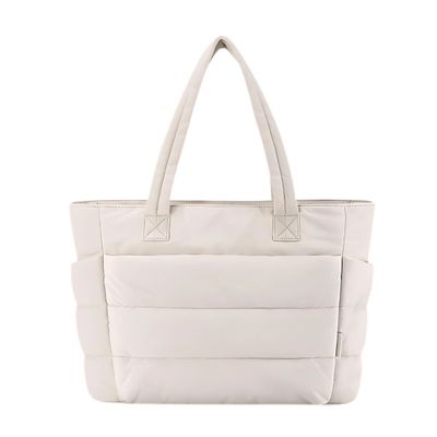 Bagsmart Bolso Tote Bubble Puffy 20L para 15,6"" - Beige