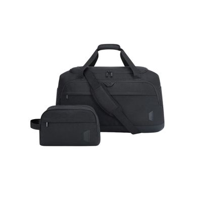 Bagsmart Bolso Fin de Semana 38 L con Neceser y Zapatero Negro