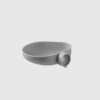 Imagen 2 del producto Pidan-TAZÓN DE AGUA PORTÁTIL PARA MASCOTAS “OASIS” - GRIS