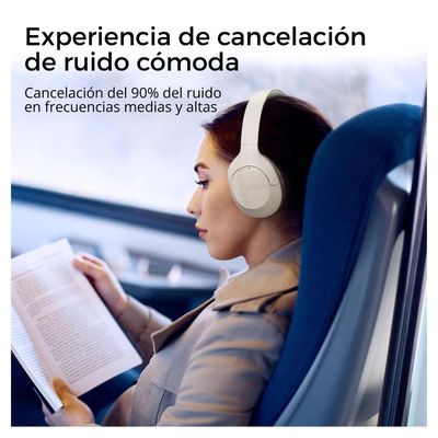 Imagen 2 del producto Haylou S35 ANC Audífonos Inalámbricos Bluetooth Cancelación de Ruido Blanco
