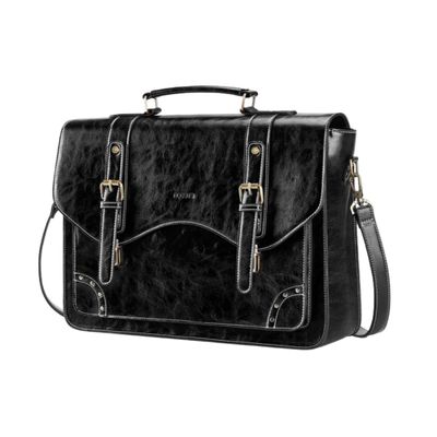 Imagen 2 del producto Ecosusi Maletín y Mochila Wilder con Remaches para notebook 15,6"" - Negro