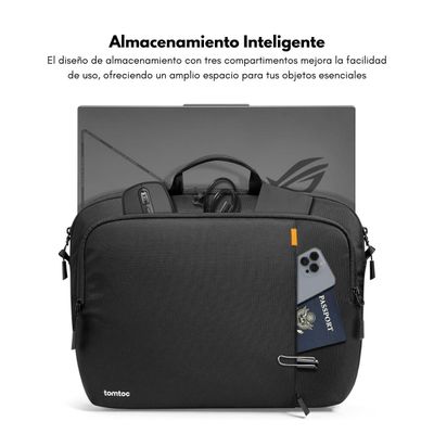 Imagen 2 del producto Tomtoc Maletín Delgado Defender-A30 para Notebook 15.6"" - Negro