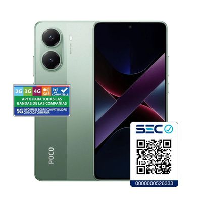 Imagen 2 del producto Xiaomi Poco X7 Pro 5G 8GB + 256GB Verde