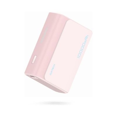 Cuktech Power Bank Cargador Portátil 30W 10000 mAh Rosado