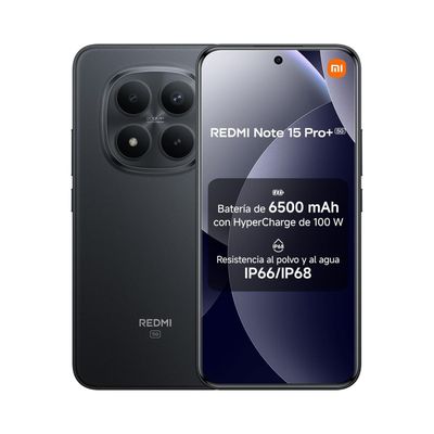 Imagen 1 del producto Xiaomi Redmi Note 15 Pro+ 5G 8GB + 256GB Negro