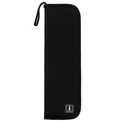 Bagsmart Organizador de Corbatas de Viaje con Interior Acolchado Negro