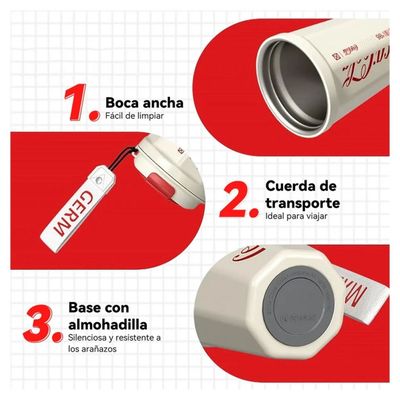 Imagen 2 del producto Taza Café GERM x Coca-Cola Diamante 390 ml Blanca