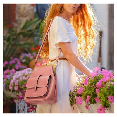 Imagen 2 del producto Ecosusi Mochila & Bolso Casual SHORTY - Rosado Millennial