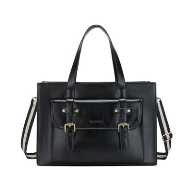 Ecosusi Bolso Tote Olivia para notebook 15.6"" - Negro