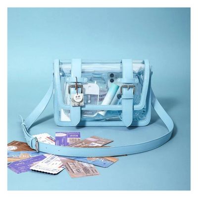 Imagen 2 del producto Ecosusi Bolso Mensajero Jane para Tablet 10.2” - Azul Transparente