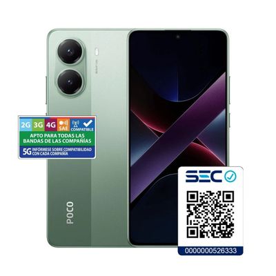 Imagen 2 del producto Xiaomi Poco X7 Pro 5G 12GB + 512GB Verde