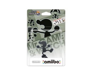 Amiibo Mr.Game And Watch ( Super Smash Bros. )