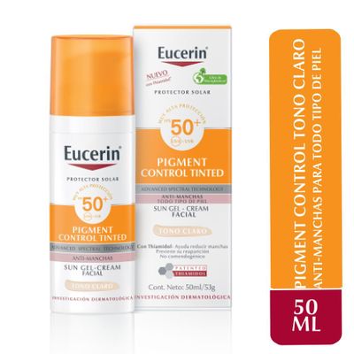 Eucerin Protector Solar Facial Pigment Control Claro 50ml