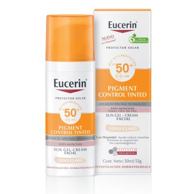 Imagen 2 del producto Pack2 Protector Solar Pigment Control Tono Claro Eucerin 50m