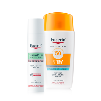Imagen 2 del producto EUCERIN Pack Limpiador Triple Effect + Protector Solar