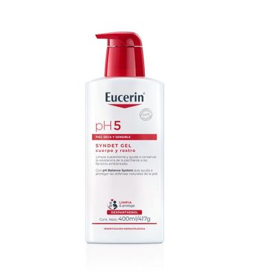 Imagen 2 del producto Jabón Syndet Gel Eucerin Ph5 400ml